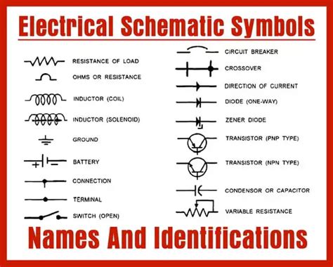 electrical schematic symbols